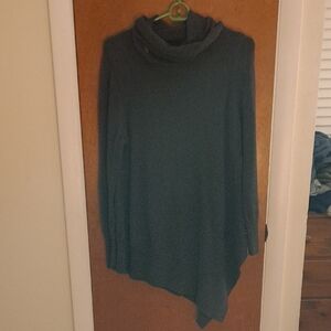 Women's Asymmetrical Gray Sweater